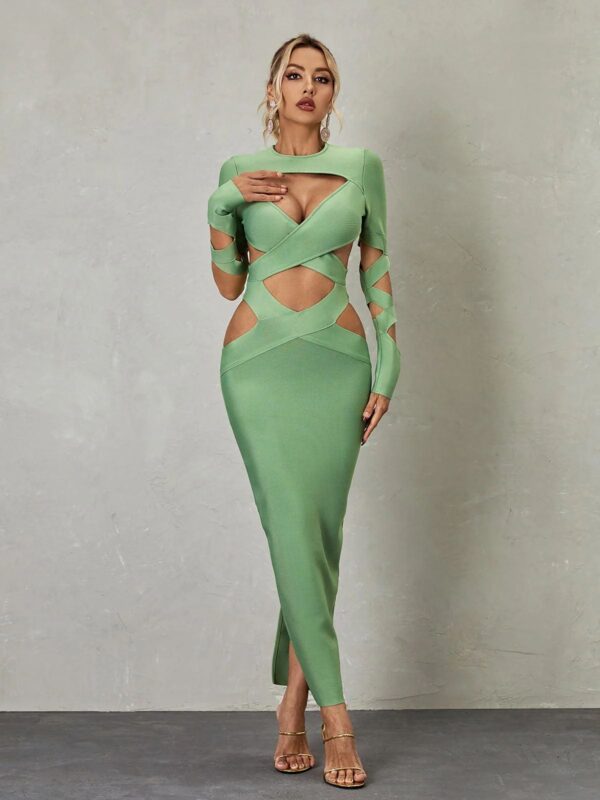 Rochie sexy cu decupaje