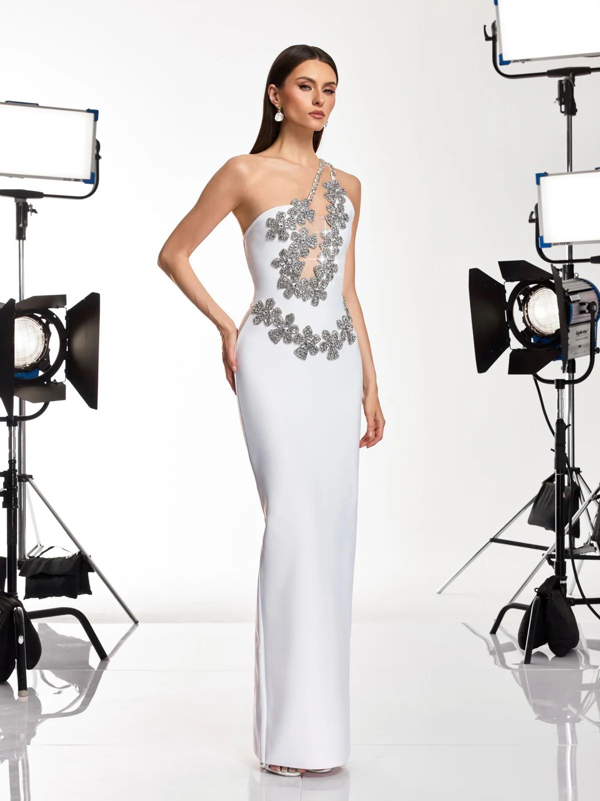 Rochie elegantă stil sirenă - imagine 9
