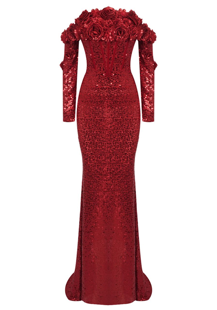 Rochie sexy Red Rose - imagine 8
