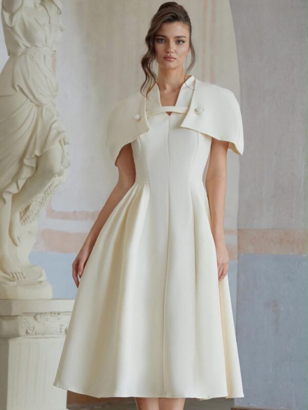 Rochie eleganta cu capa