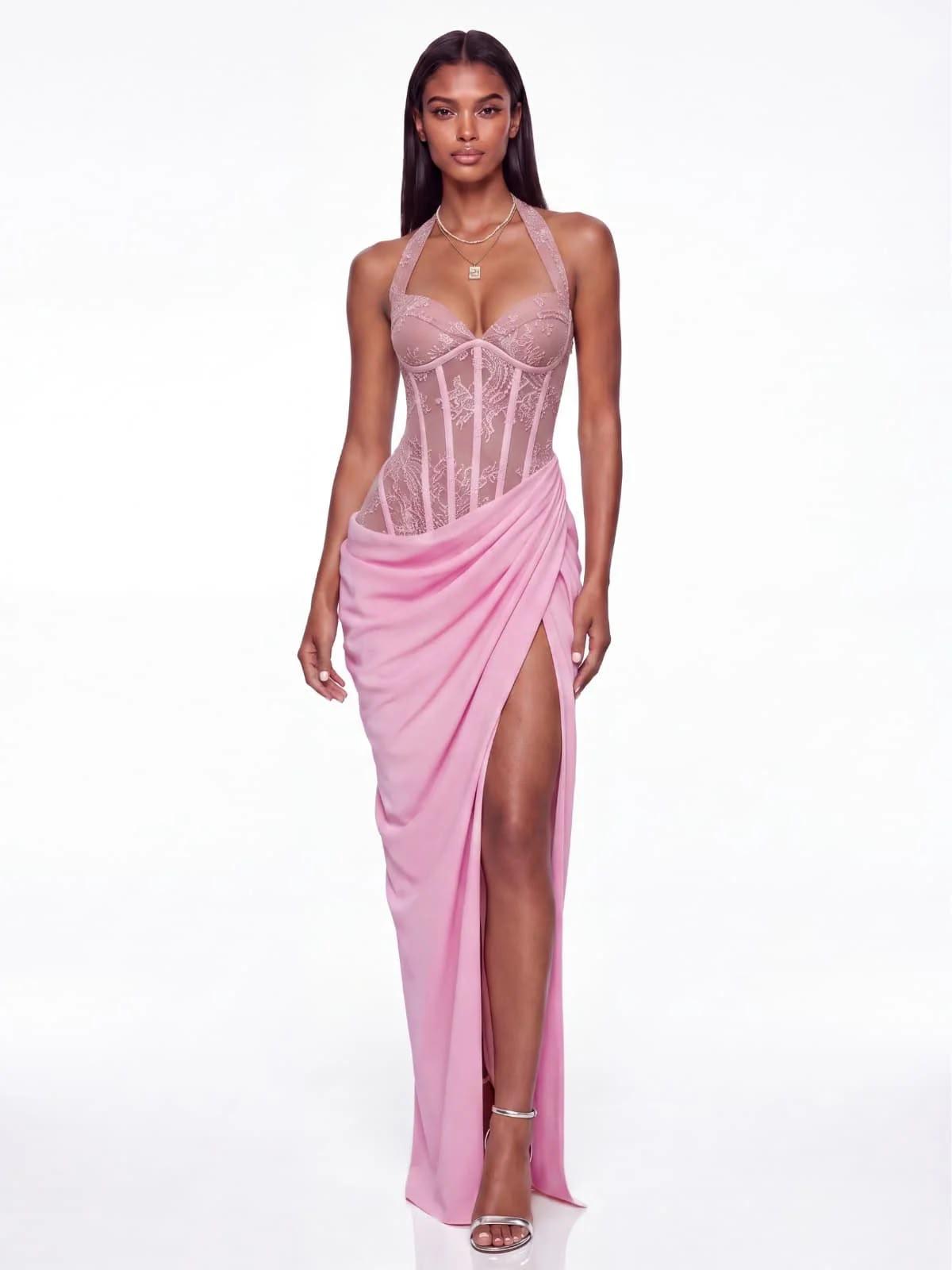 Rochie eleganta cu corset