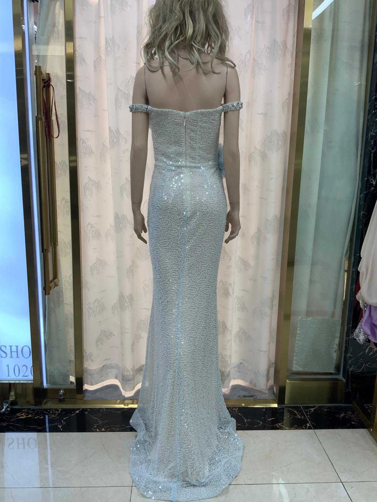 Rochie fină Baby Blue - imagine 5