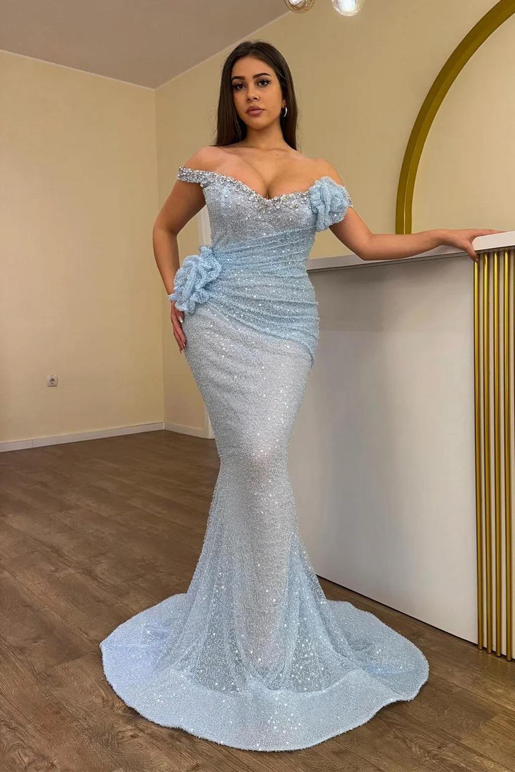 Rochie fină Baby Blue