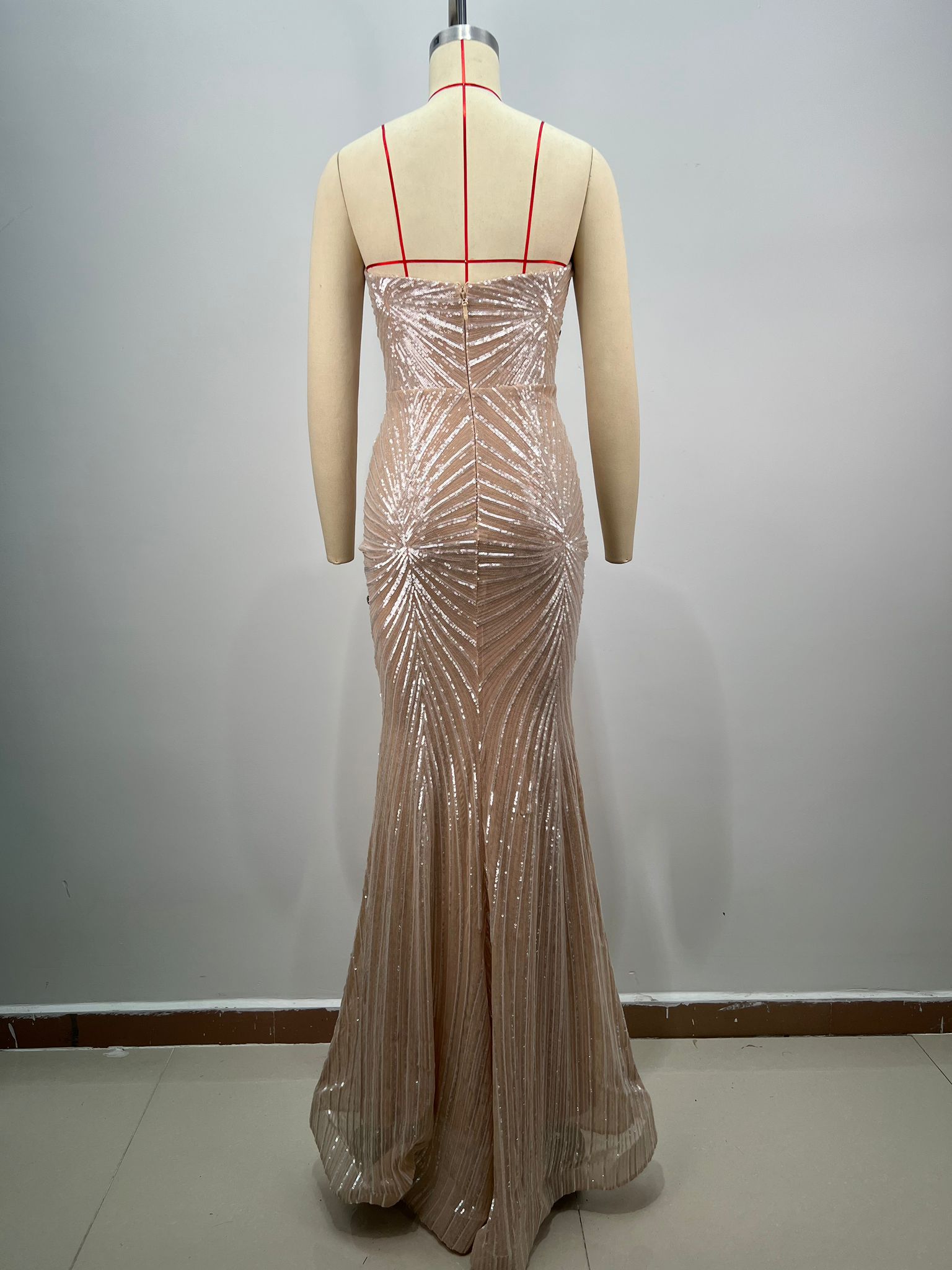 Rochie Glamour din paiete - imagine 5