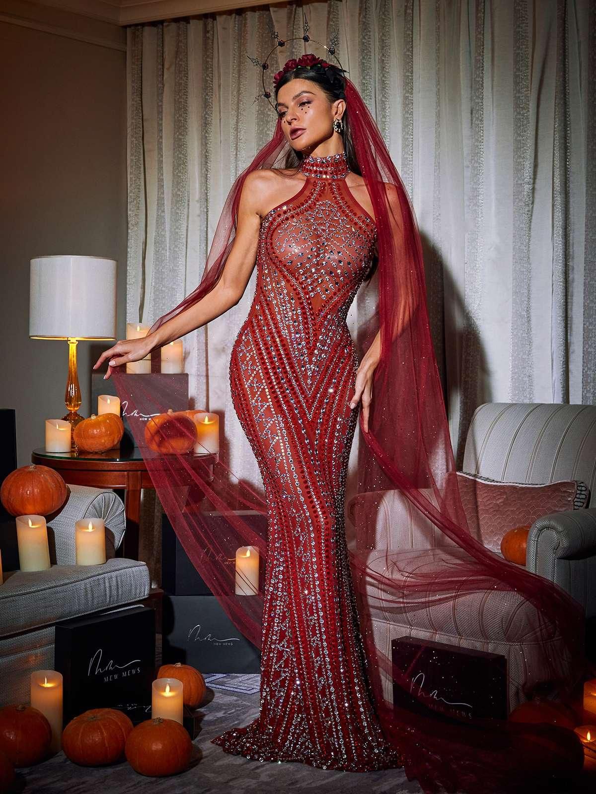 Rochie de ocazii stil Bollywood - imagine 5
