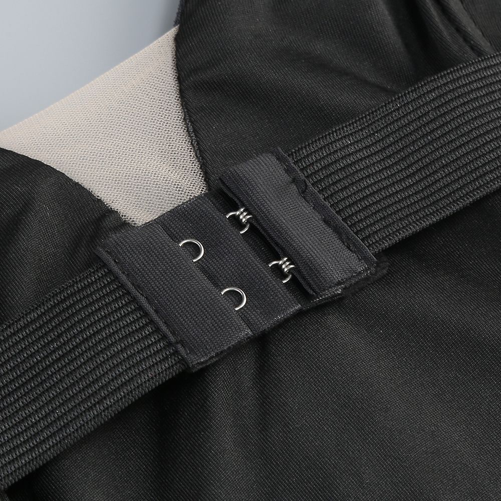 Rochie de lux din catifea încrustată cu mărgele - imagine 12