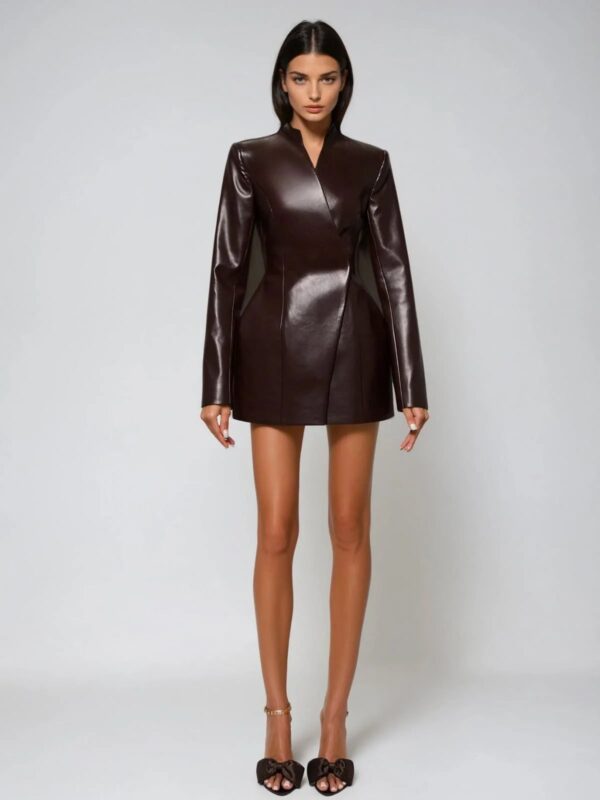 Rochie maro tip sacou