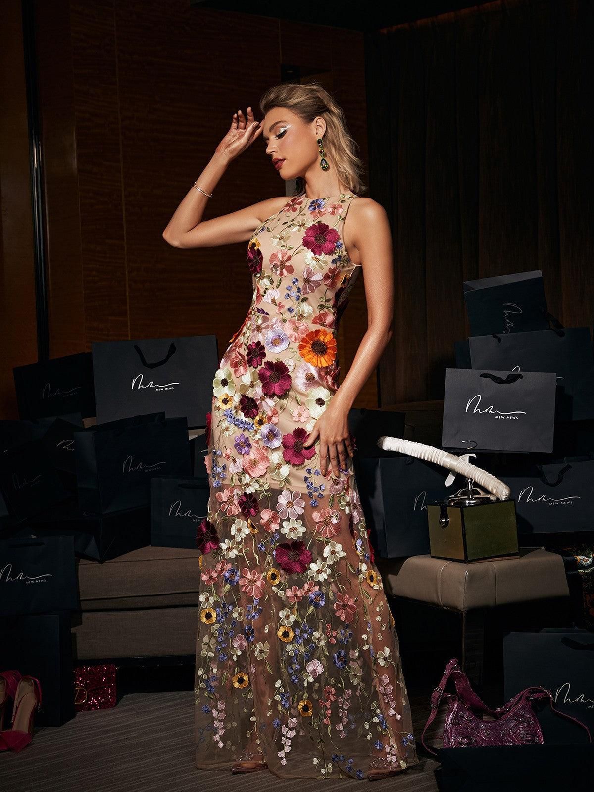 Rochie înflorată Summer Queen - imagine 3