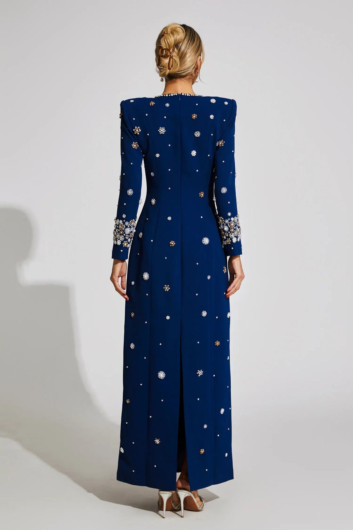 Rochie elegantă Royal Blue - imagine 6