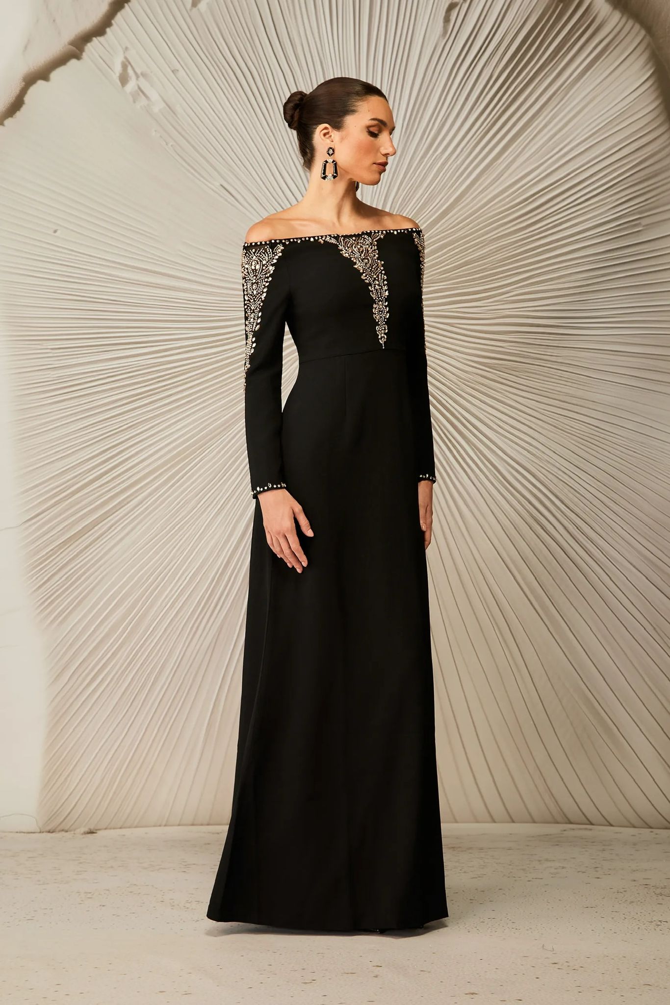 Rochie neagră Medieval - imagine 2