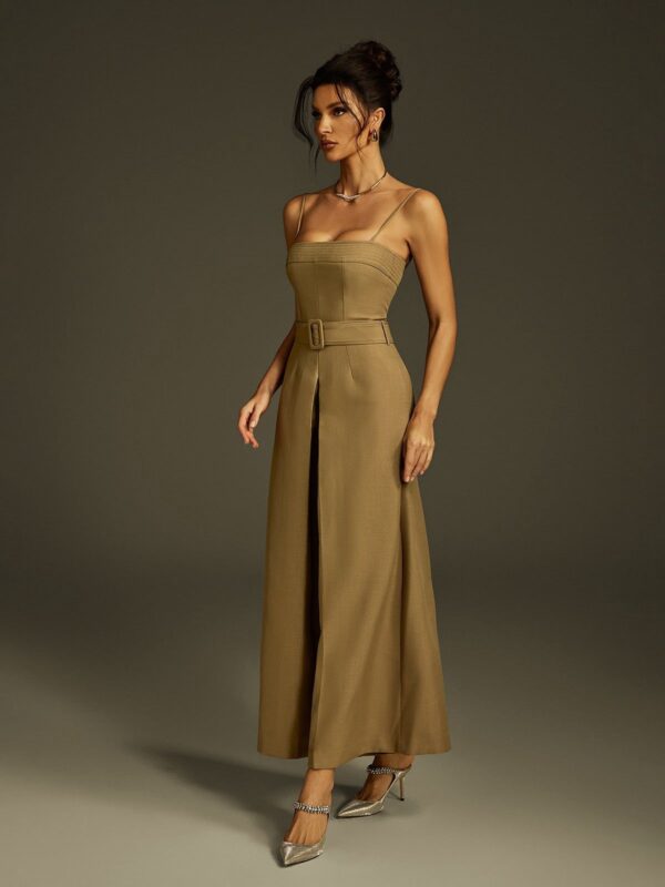 Rochie cu fusta pantalon