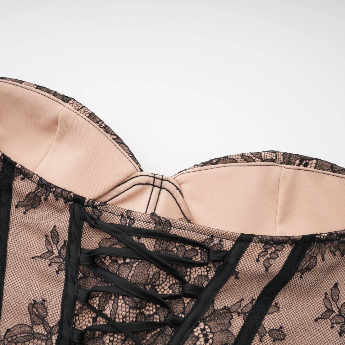 Rochie lunga tip corset - imagine 4